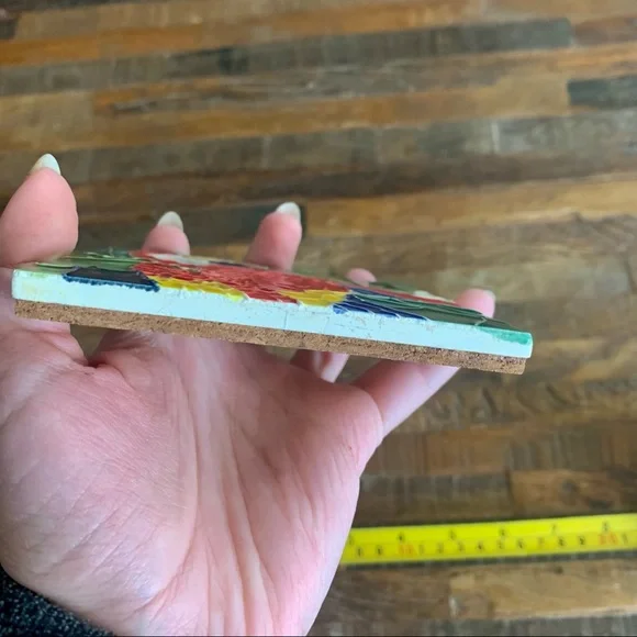 Handmade Parrot Ceramic Tile / Wall Art - Picture 6 of 8